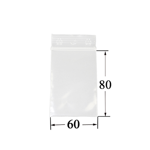 [TT60] Polybeutel 6 mal 8 cm VE100