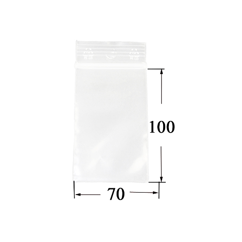 Poly Bag 7 X 10 Cm, Pack Of 100