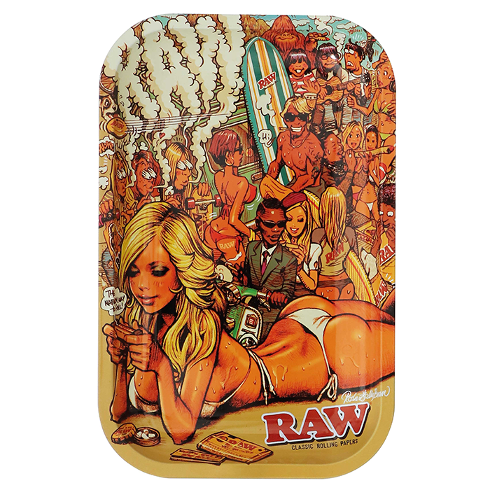 RAW Tablett SUMMER, SMALL, 27.5cm x 17.5cm