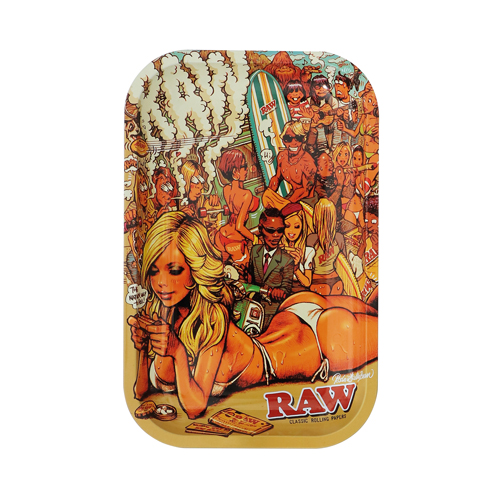 [ZI59BSUM] RAW Tablett SUMMER, SMALL, 27.5cm x 17.5cm