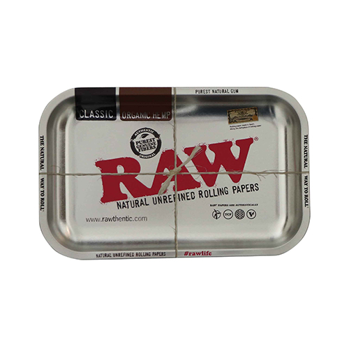 [ZI59BM] RAW-Metallic-Tablett-SMALL-ca.27.5cm * 17.5cm