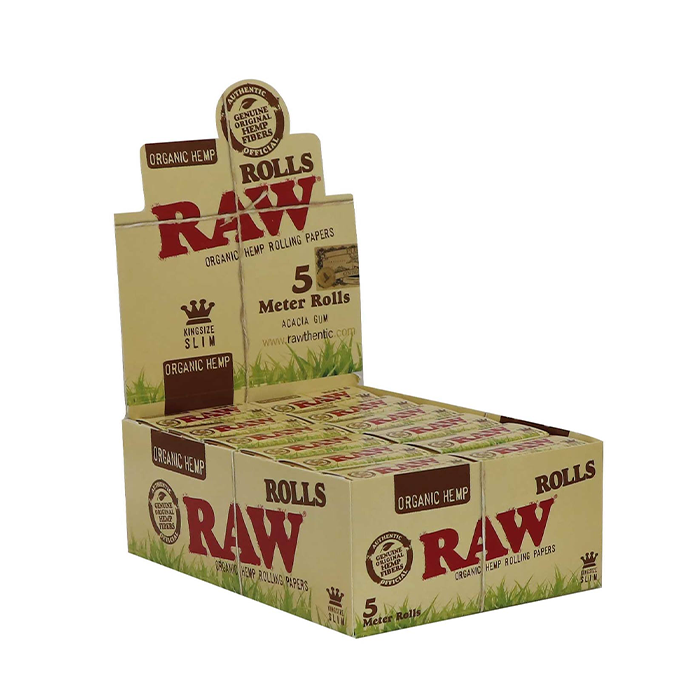 [ZI53O] RAW-Organic Hemp-Rolls-VE24 á 5m