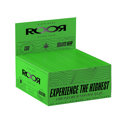 [ZIROOR2] ROOR Organic Hemp King Size Slim mit CBD, VE50