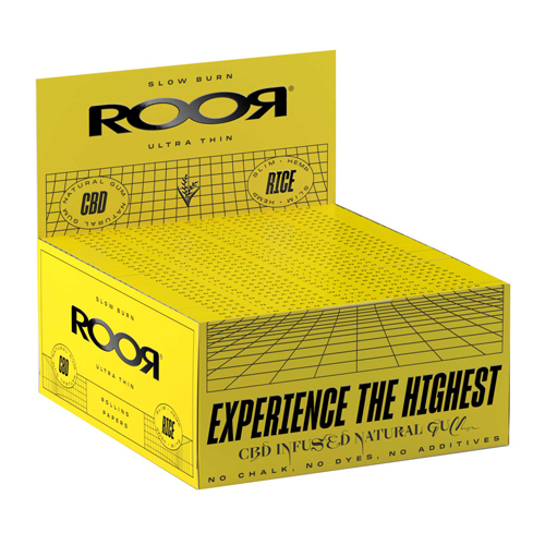 [ZIROOR3] ROOR Rice King Size Slim With CBD, VE50