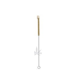 [KR1XL] Reinigungsbürste 30cm lang+Wollschopf, 1cmØ