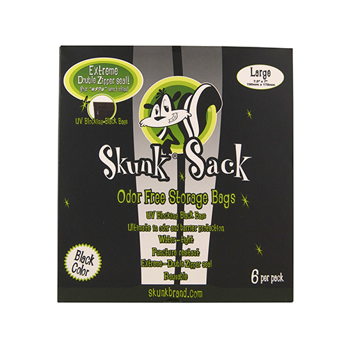 [SKUNKL] SKUNK Bag Black Large 6-pack, 190 X 178 mm