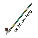 Screw pipe, extra long 35 cm, metal/plastic