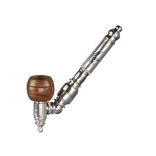 Schraubpfeife, schräg abgewinkelt, 13cm