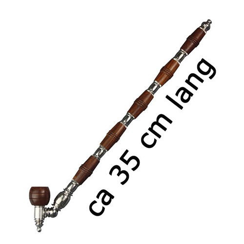 Schräg abgewinkelte Schraubpfeife, Extra lang 35cm