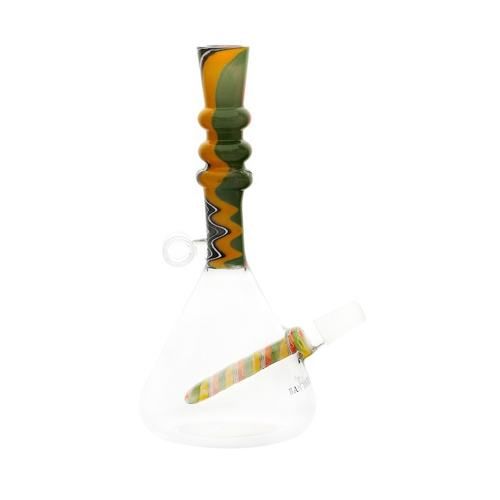 Black Artwork Hookah Bong, 20 cm