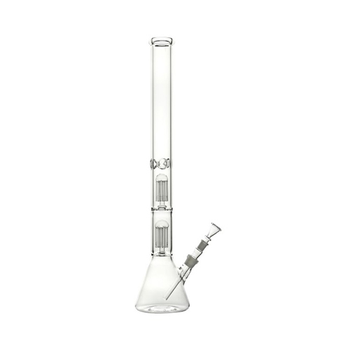 Heavy 5 mm Bong With 2 X 8-arm Percolator, 60 cm