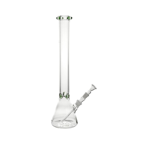 [SSC10172GR] Heavy Bong, 7 mm Wall Thickness, 50 Cm, Green Style