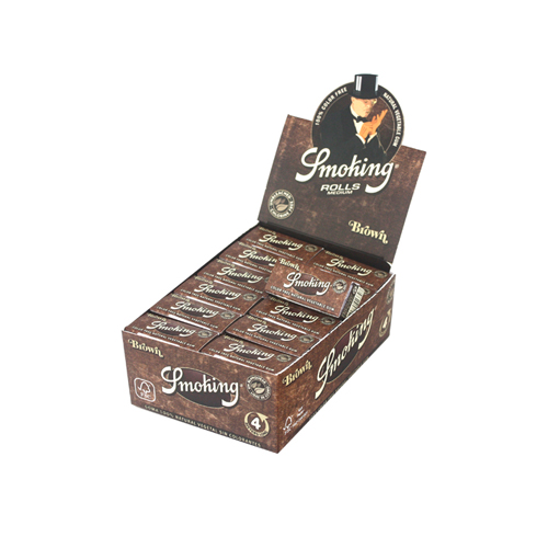 [ZI1BRR] Smoking Brown Rolls-ve24, Unbleached
