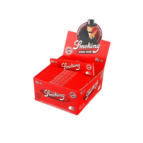 [ZI1R] Smoking King Size Red-ve50