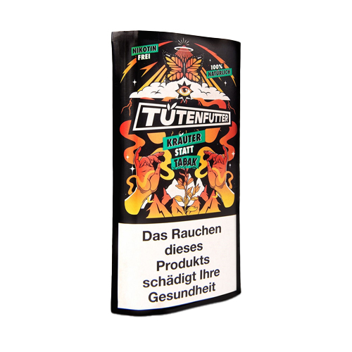 [TUETE] TÜTENFUTTER, Smoking Herbs, Nicotine-free, 25g Pouch
