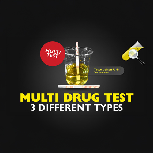 [CLU004-MD3] Urine Test Strips, Multi-drug Tests, 3-fold