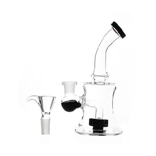 [SSC10131BK] Water Pipe, Inside Drum/dab Rig, 15 Cm, Black