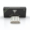 White Elephant Activated Charcoal Filters, 6 mm Ø, VE 45