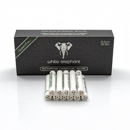 [ZU7S] White Elephant Filter Activated Carbon 6 mm - 45 pcs.