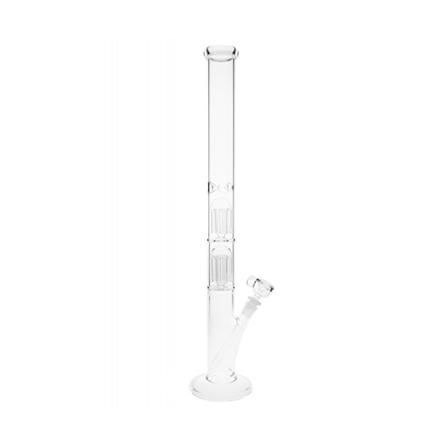 [GW206] Cylinder Bong, Double Percolator, 60 Cm, 50 mm Ø, 5 mm
