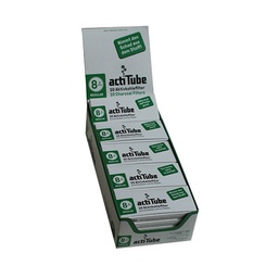 [ZU6] Actitube 8mmø Activated Filter 25 X 10 Pieces, Display