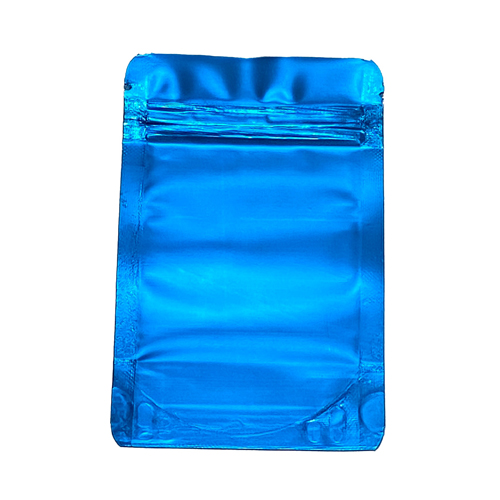 [MB14085MBL] Mylar Bag 140 X 85 Mm, Pack Of 50, MATTE Blue