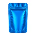 Mylarbeutel 140 x 85 mm, VE50, MATTE Blau