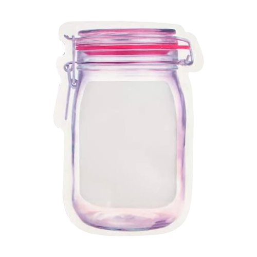 Mylar-Beutel, in Glasform, 500 ml, VE 25