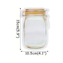 Mylar Bag, JAR Shape, 100 Ml, Pack Of 25