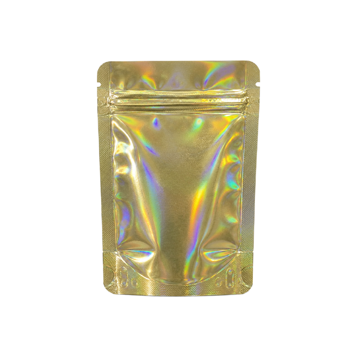 Mylar Bag, 140 X 85 mm, VE 50, Gold Holographic