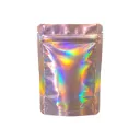 Mylar Bag, 140 X 85 mm, VE 50, Pink Holographic