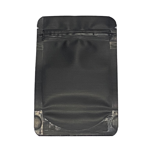 [MB14085MBK] Mylarbeutel 140 x 85 mm, VE50, MATTE Schwarz