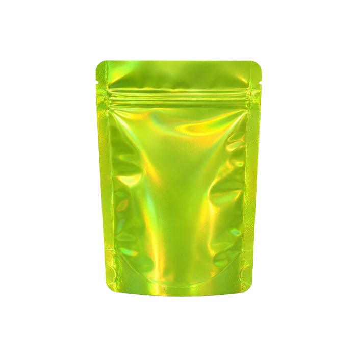 [MB14085GRHOL] Mylar-Beutel, 140 × 85 mm, VE 50, grün holografisch