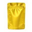 Mylar Bag 140 X 85 Mm, Pack Of 50, MATTE Gold