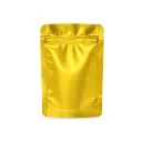Mylar-Beutel, 140 × 85 mm, VE 50, Mattgold