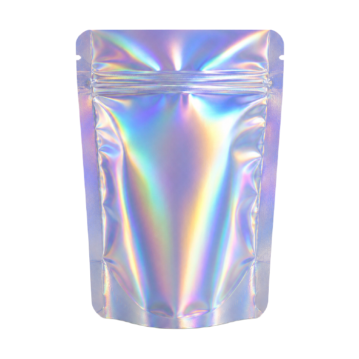 [MB14085HOL] Mylar Bag 140 X 85 Mm, PU50, Holographic