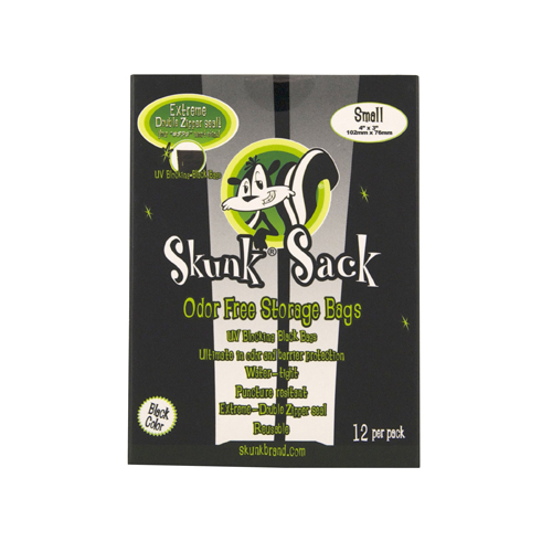 [SKUNKS] SKUNK Bag Black Small 12-pack, 76 X 102 mm