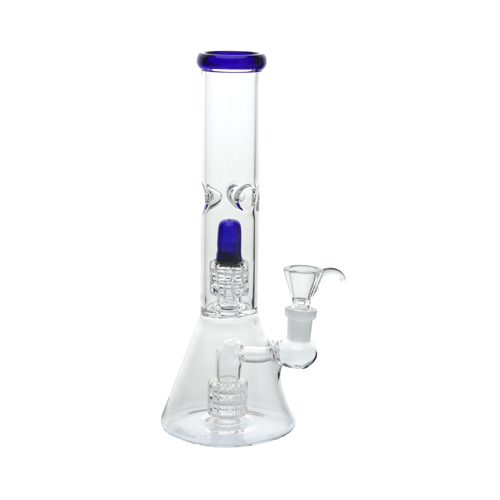 Wasserpfeife, Standard Bong with Shower, 25cm