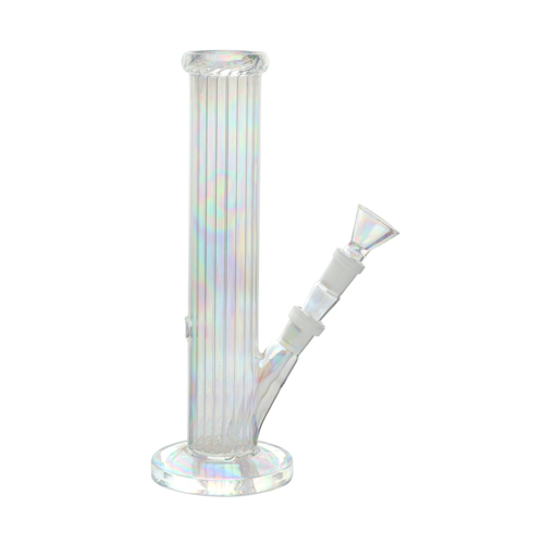 [SSC10222] Glass Bong, Ripped Cylinder Holographic, 30 cm