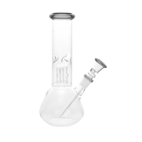 [SSC10207TBK] Glas Bong, Percolator with Grün Ring, 20cm