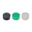Plastic MAXI DEGRADABLE GRINDER, 80mmø, 4-piece