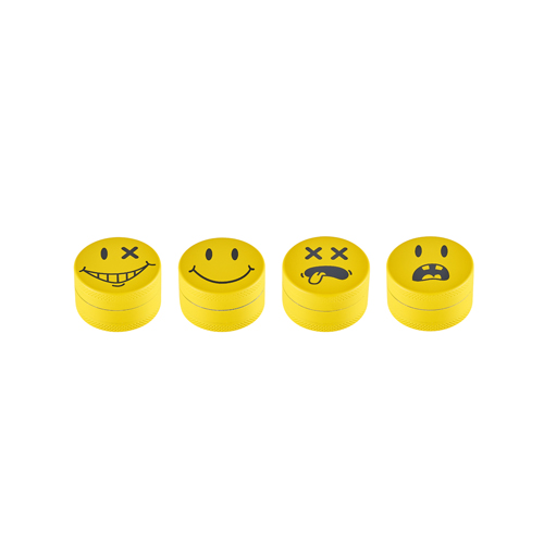 [WN43YELL] Metal Grinder, 40mmø, 3-piece, Yellow Face