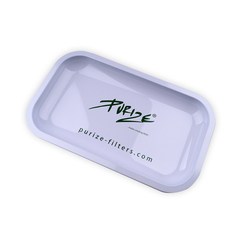 PURIZE TRAY WHITE, Metal, 27 X 16 X 2.5 cm