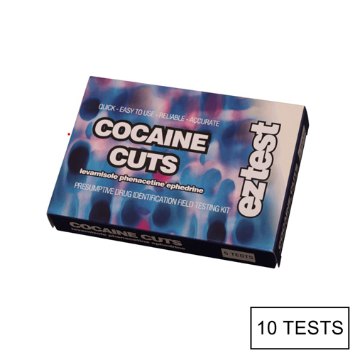 [CLUCUTS_10] 10ner EZ-Test Cocaine Cuts (Kokain Streckmittel)