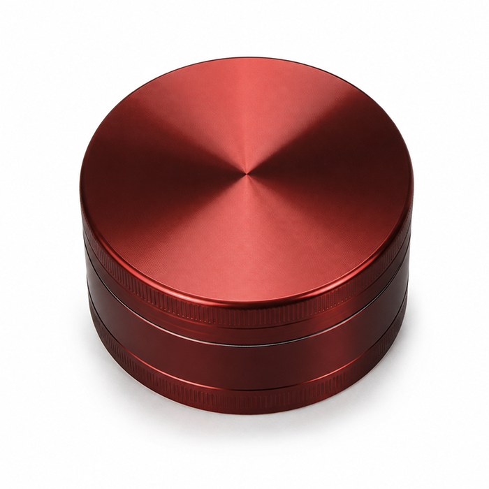 Aluminum Grinder 5 cm 2 Parts Red