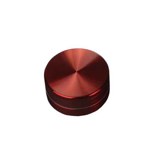[WN52R] Aluminum Grinder 5 cm 2 Parts Red