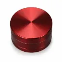 Aluminum Grinder 5 cm 2 Parts Red