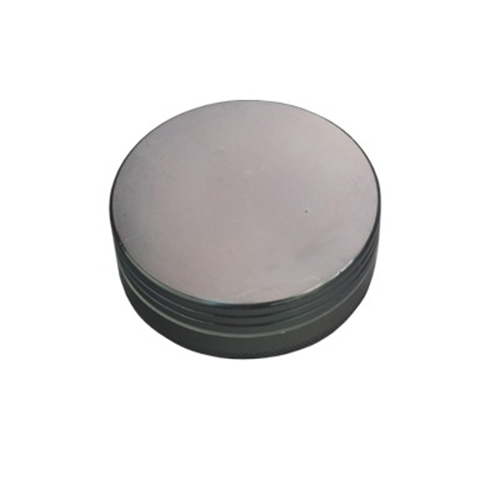 [WN632S] Aluminum Grinder, 63mm Ø, 2-piece, Black