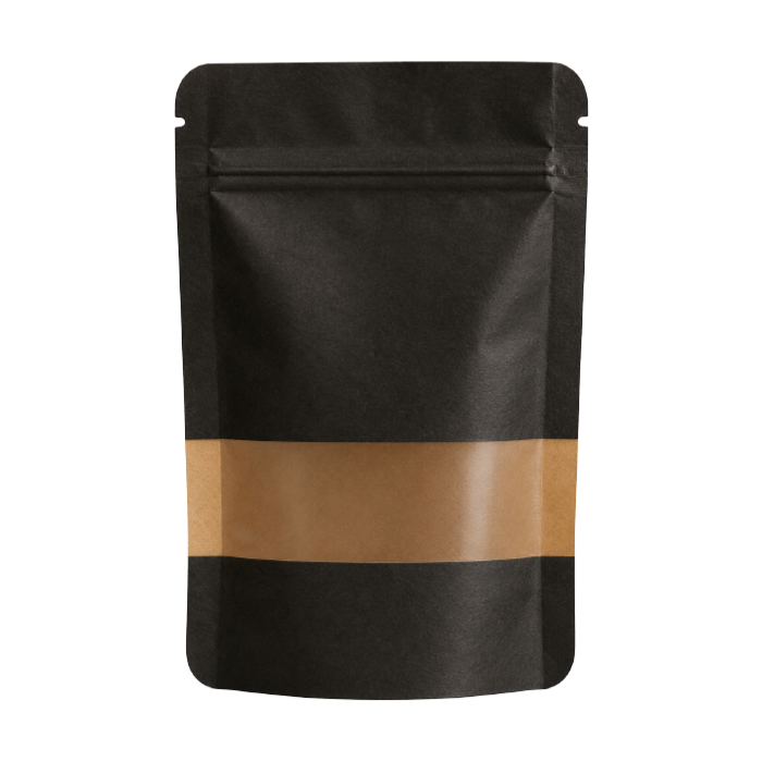 Kraftpapier SCHWARZ, 140x85 mm, VE50