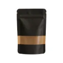 Kraft Paper Bag, 140 X 85 mm, VE 50, Black